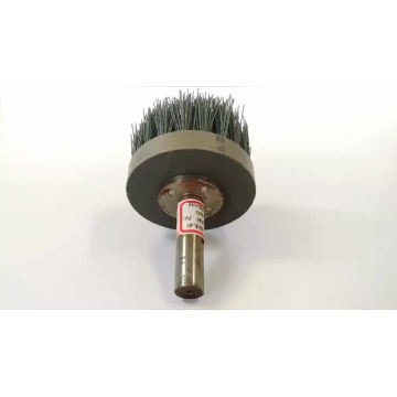 Abrasive nylon disc brush Automate deburring/finishing